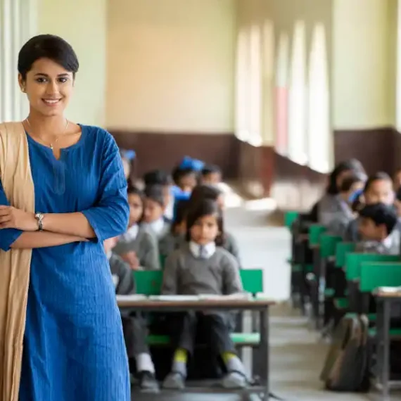 Modern Classrooms -Arvind Public School-Jalalpur